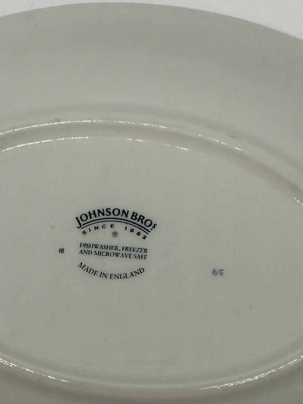 Vintage Johnson Brothers Oval Vegetable Bowl 